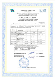 Свидетельство участника МСИ ЗАО «РОСА» (2020, этап 3)